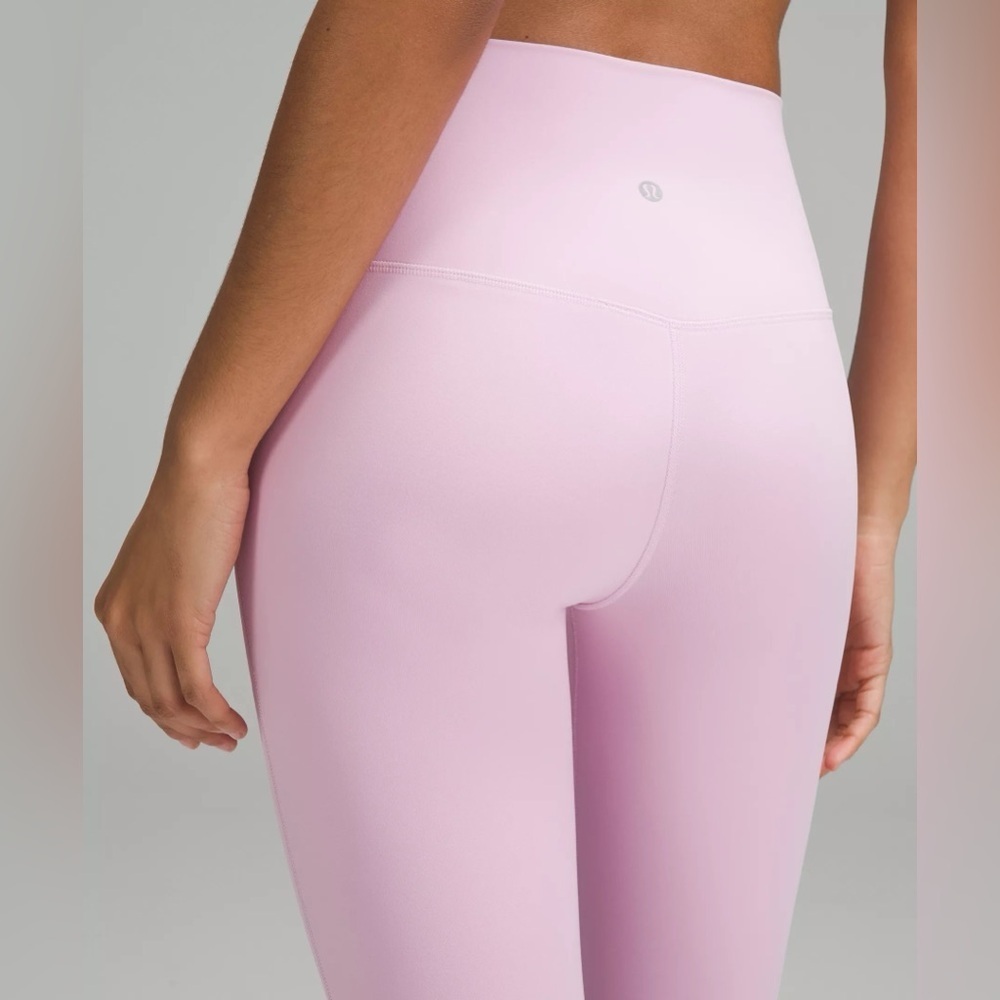 Lululemon Align High-Rise Pant 25” - Vita Pink, Size 14 - Picture 9 of 9